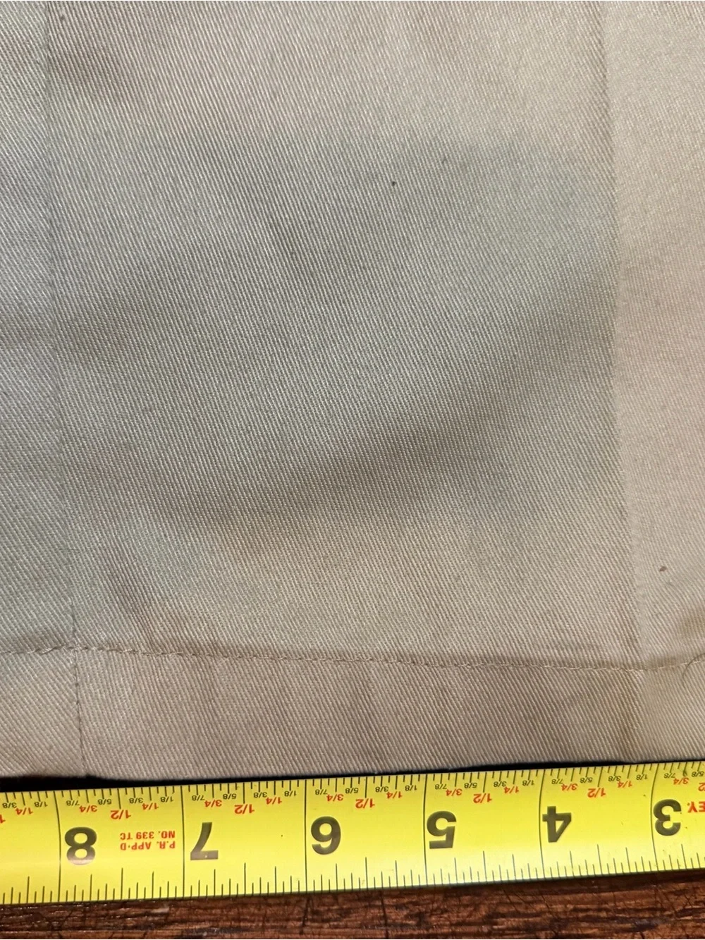 Dickies Men's Khaki Straight-Leg Chinos